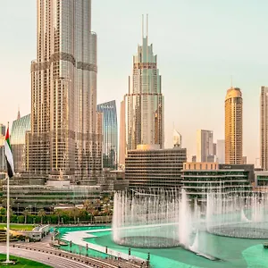 شقة Elite Royal - Full Burj Khalifa & Fountain View - Premier - 2 Bedrooms & 1 Open Bedroom Without Partition, دبي